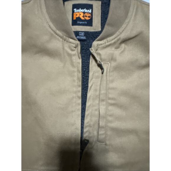 Men's Timberland PRO Gritman Fleece-Lined Canvas Vest L - Picture 5 of 7